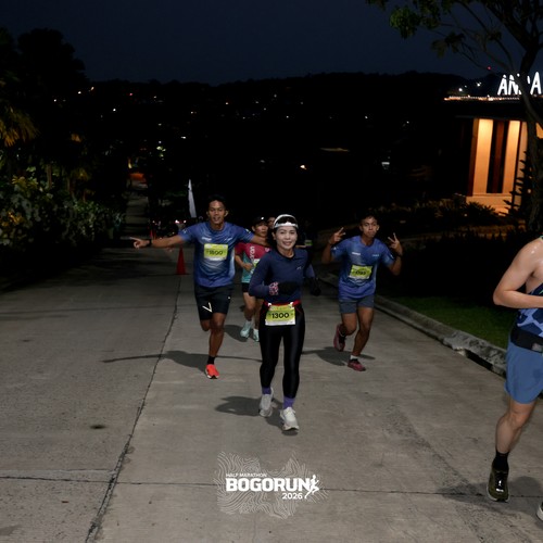 Race photo from BOGORUN 2026