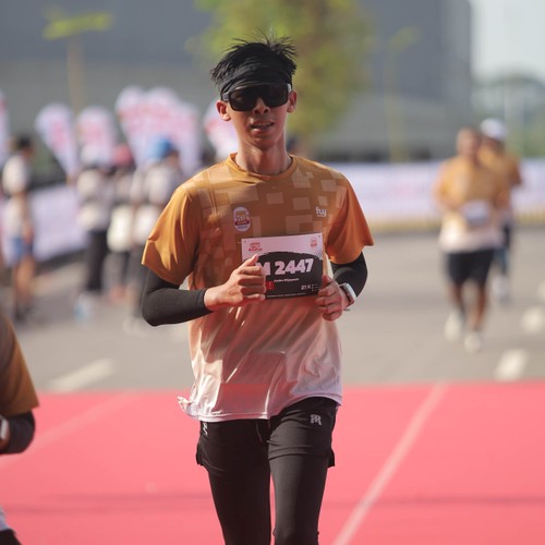 Race photo from KEDIRI HALF MARATHON 2026