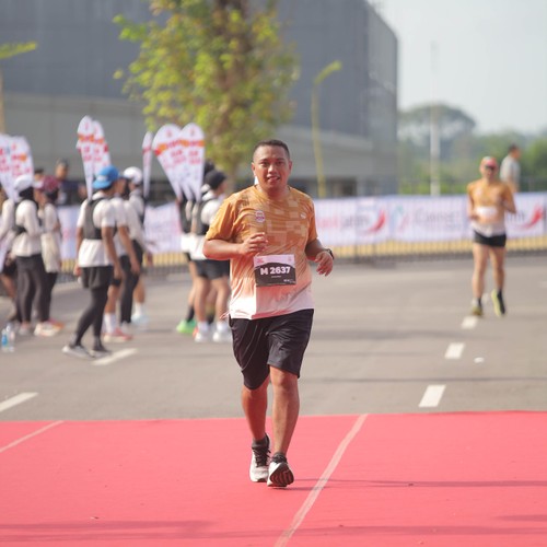 Race photo from KEDIRI HALF MARATHON 2026