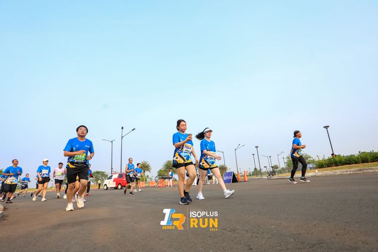 Race photo from ISOPlus Run 2024 Jakarta