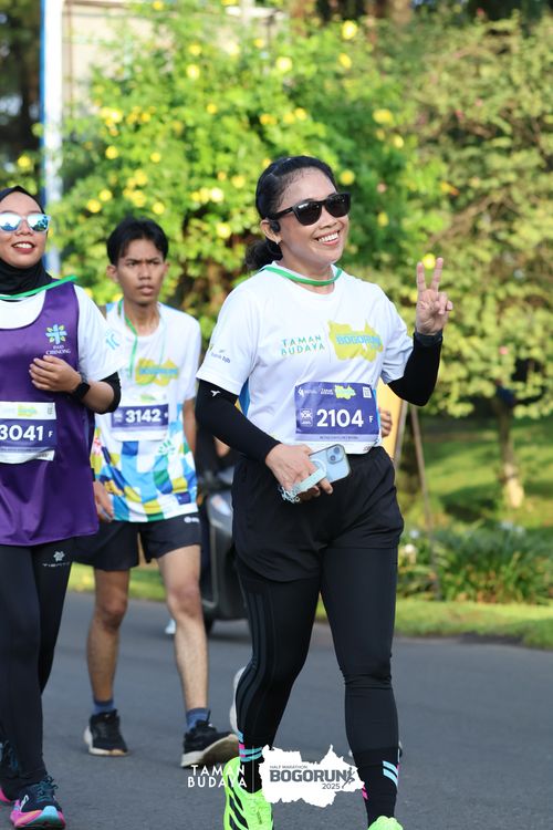Race photo from Taman Budaya x BOGORUN 2025