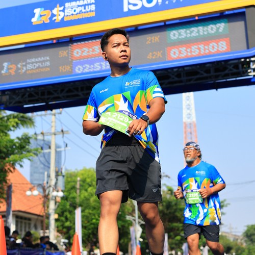 Race photo from SURABAYA ISOPLUS MARATHON 2026
