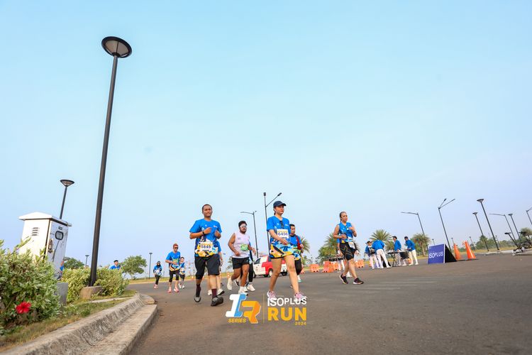 Race photo from ISOPlus Run 2024 Jakarta