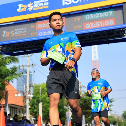 Race photo from SURABAYA ISOPLUS MARATHON 2026