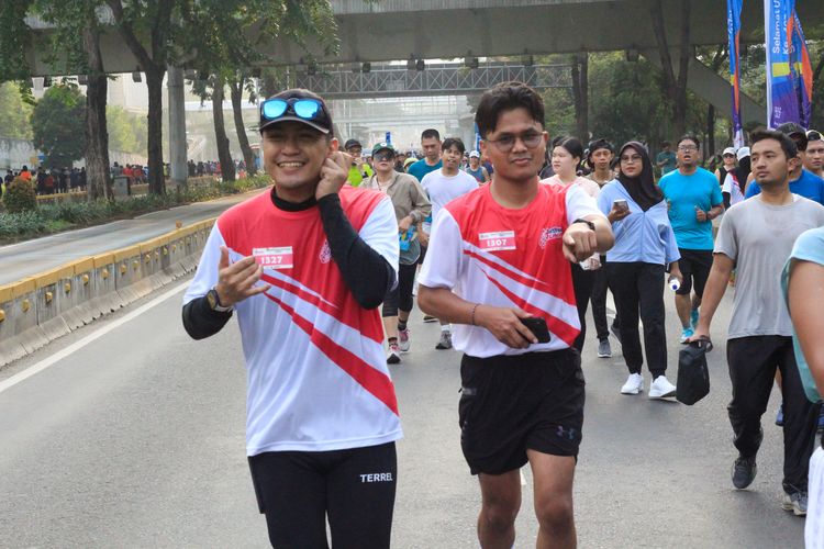 Race photo from Smartfren Run 2024 Vibes