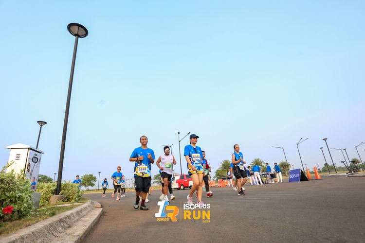 Race photo from ISOPlus Run 2024 Jakarta