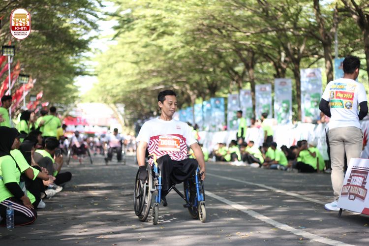Race photo from Kediri Half Marathon 2024