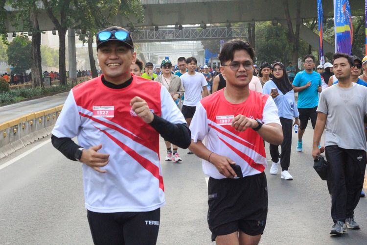Race photo from Smartfren Run 2024 Vibes