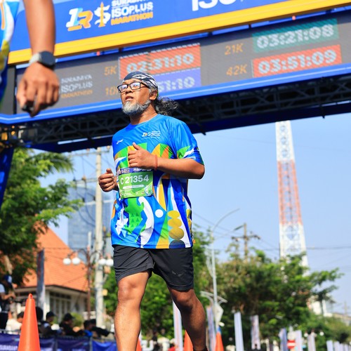 Race photo from SURABAYA ISOPLUS MARATHON 2026