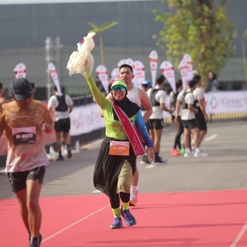 Race photo from KEDIRI HALF MARATHON 2026