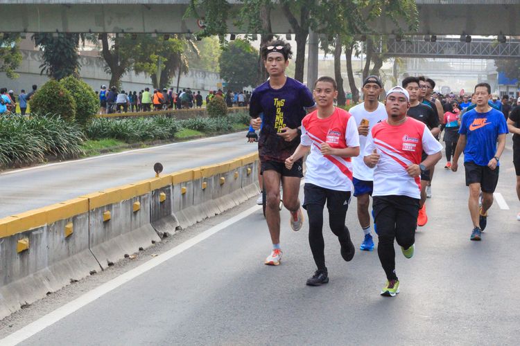 Race photo from Smartfren Run 2024 Vibes
