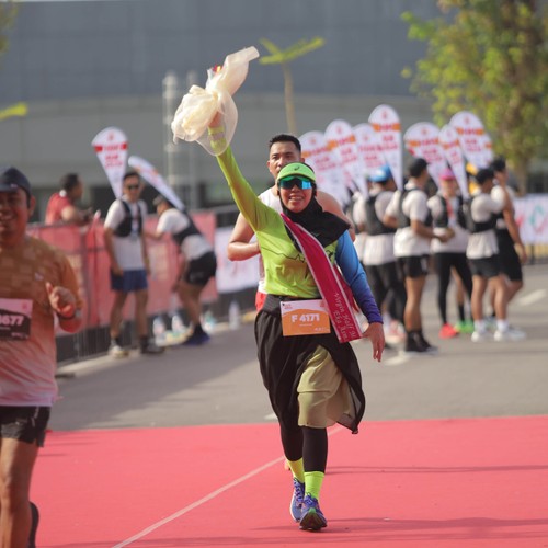 Race photo from KEDIRI HALF MARATHON 2026