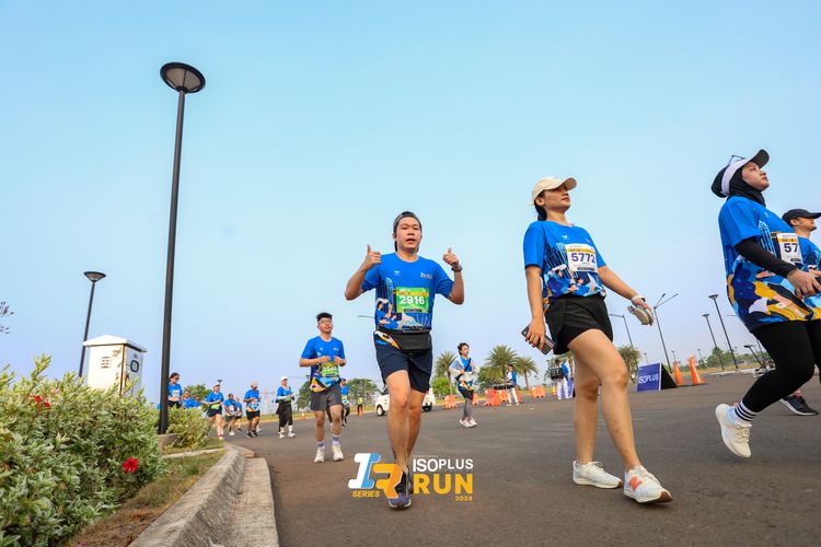 Race photo from ISOPlus Run 2024 Jakarta