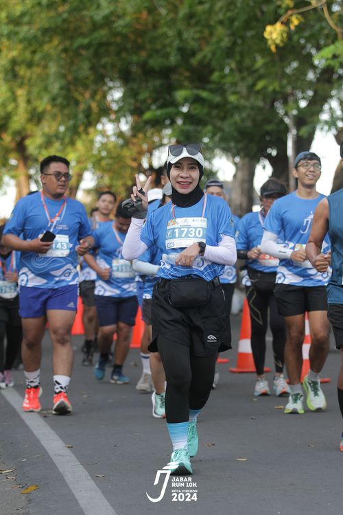 Race photo from Jabar Run 10K 2024