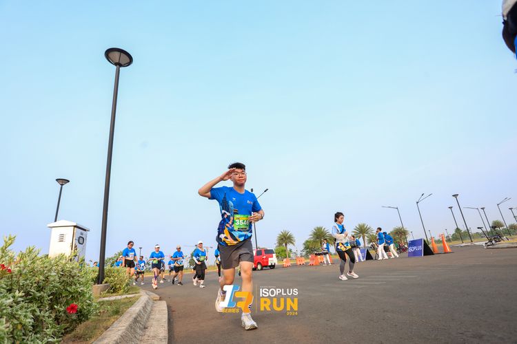 Race photo from ISOPlus Run 2024 Jakarta