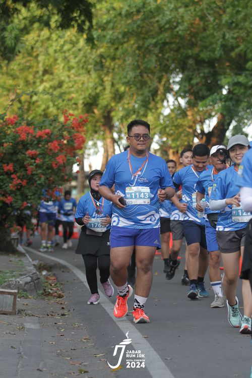 Race photo from Jabar Run 10K 2024