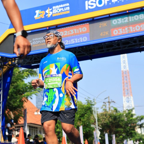 Race photo from SURABAYA ISOPLUS MARATHON 2026
