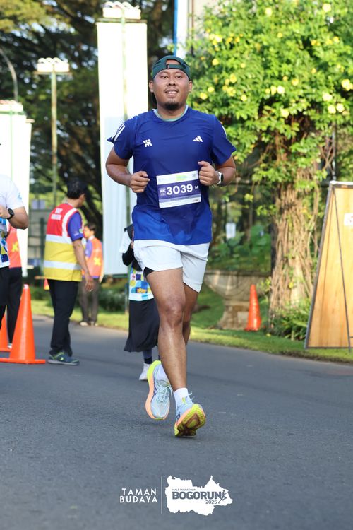 Race photo from Taman Budaya x BOGORUN 2025