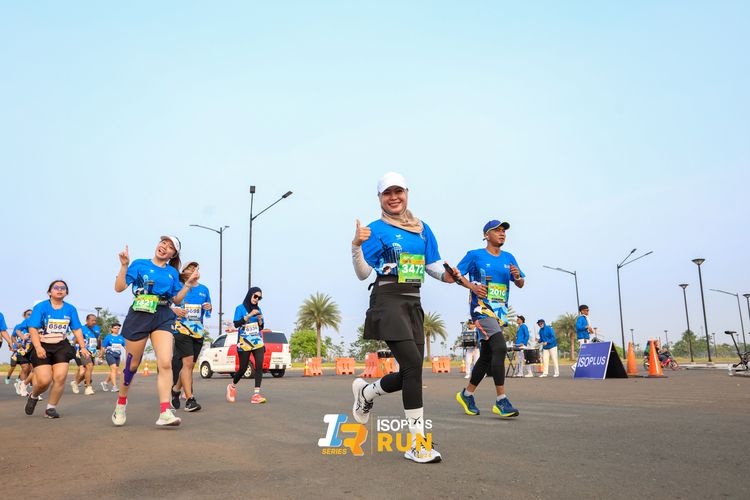 Race photo from ISOPlus Run 2024 Jakarta