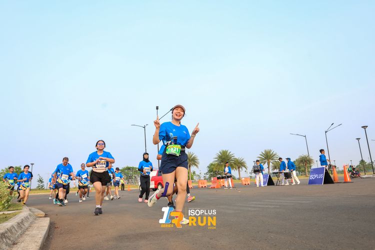 Race photo from ISOPlus Run 2024 Jakarta