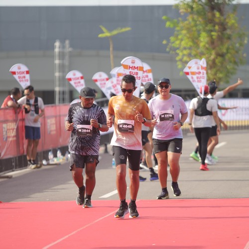 Race photo from KEDIRI HALF MARATHON 2026