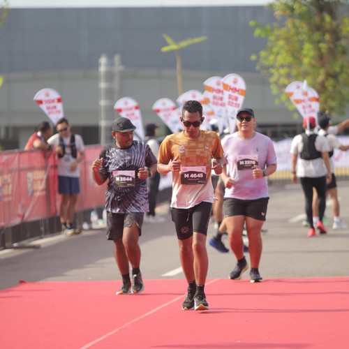 Race photo from KEDIRI HALF MARATHON 2026