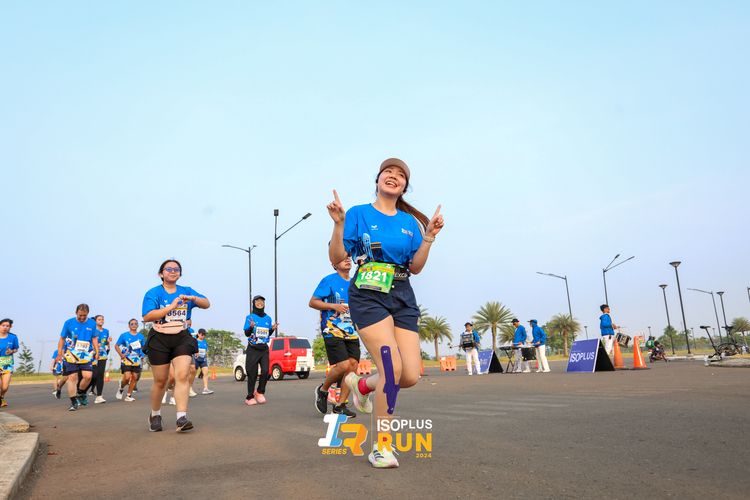 Race photo from ISOPlus Run 2024 Jakarta