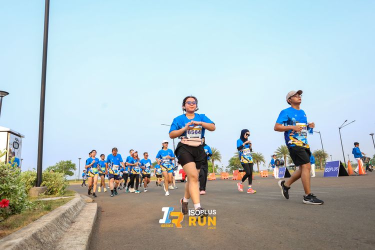 Race photo from ISOPlus Run 2024 Jakarta