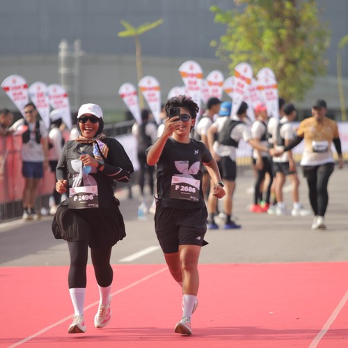 Race photo from KEDIRI HALF MARATHON 2026