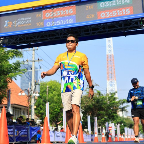 Race photo from SURABAYA ISOPLUS MARATHON 2026