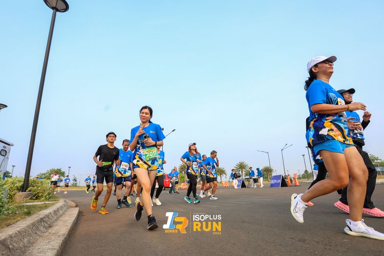 Race photo from ISOPlus Run 2024 Jakarta
