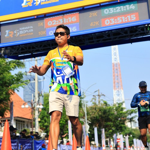 Race photo from SURABAYA ISOPLUS MARATHON 2026