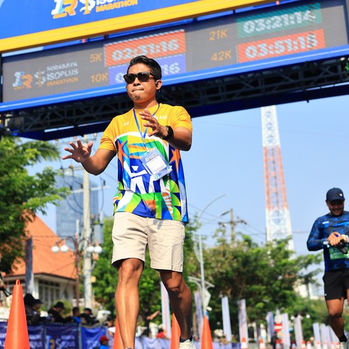 Race photo from SURABAYA ISOPLUS MARATHON 2026