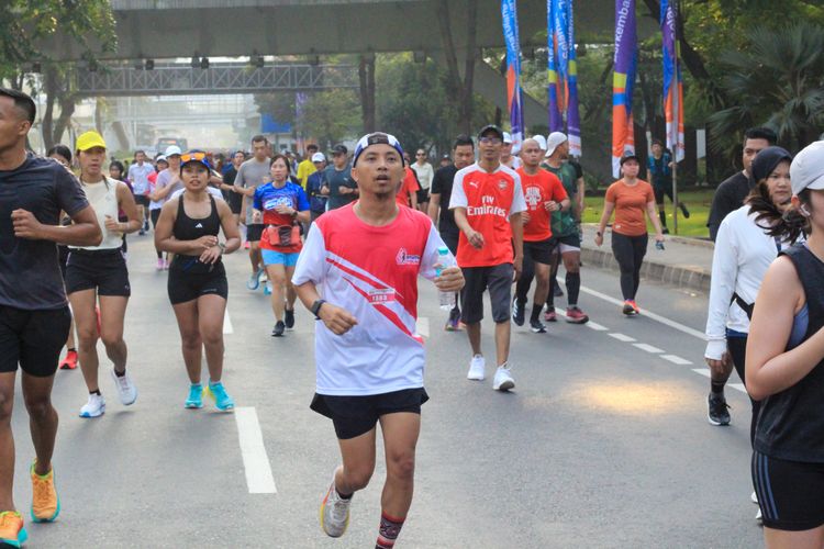 Race photo from Smartfren Run 2024 Vibes