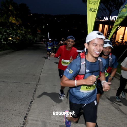 Race photo from BOGORUN 2026