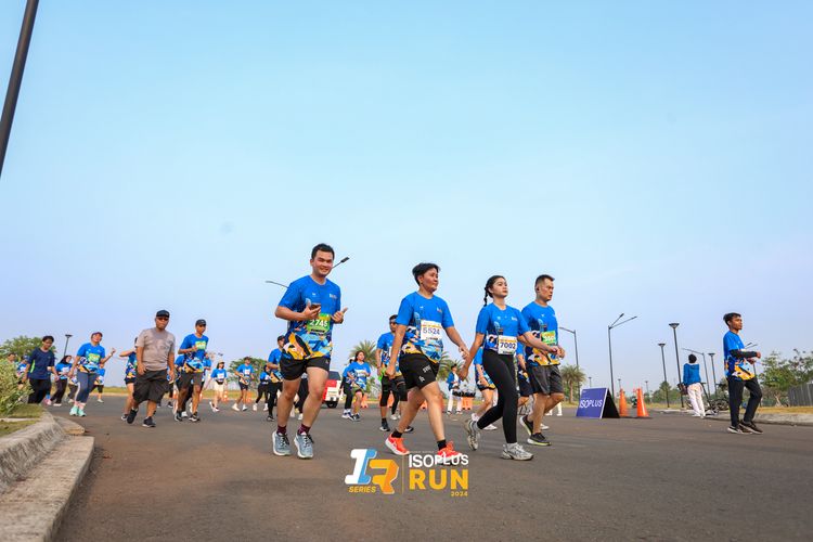 Race photo from ISOPlus Run 2024 Jakarta