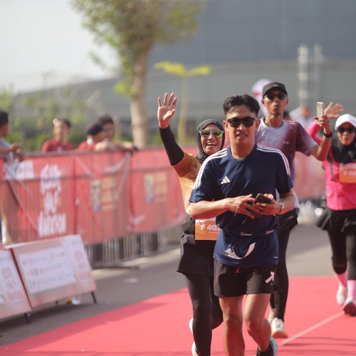 Race photo from KEDIRI HALF MARATHON 2026