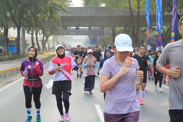 Race photo from Smartfren Run 2024 Vibes