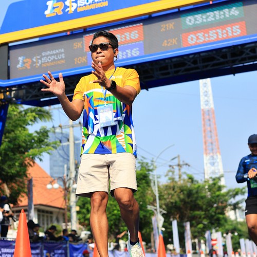 Race photo from SURABAYA ISOPLUS MARATHON 2026