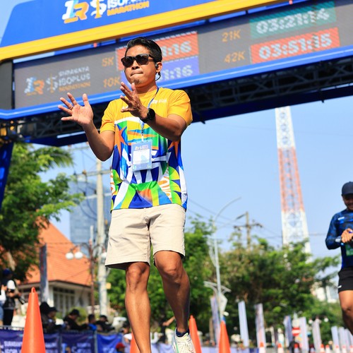 Race photo from SURABAYA ISOPLUS MARATHON 2026