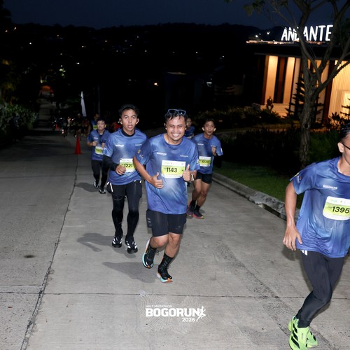Race photo from BOGORUN 2026