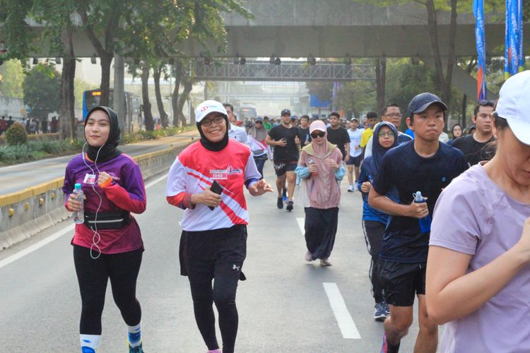 Race photo from Smartfren Run 2024 Vibes