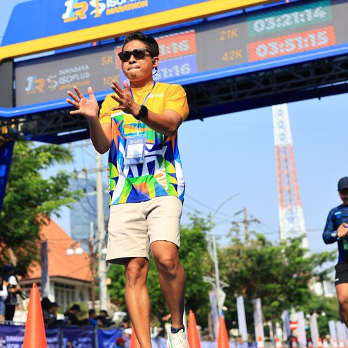 Race photo from SURABAYA ISOPLUS MARATHON 2026