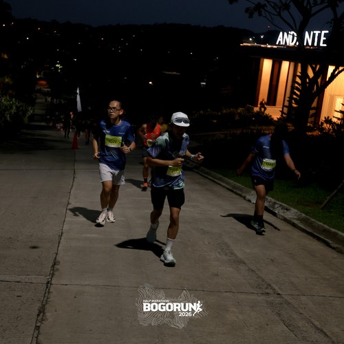 Race photo from BOGORUN 2026
