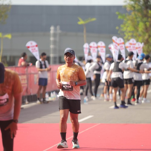 Race photo from KEDIRI HALF MARATHON 2026