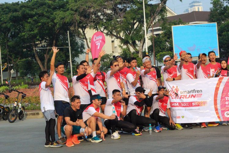 Race photo from Smartfren Run 2024 Vibes