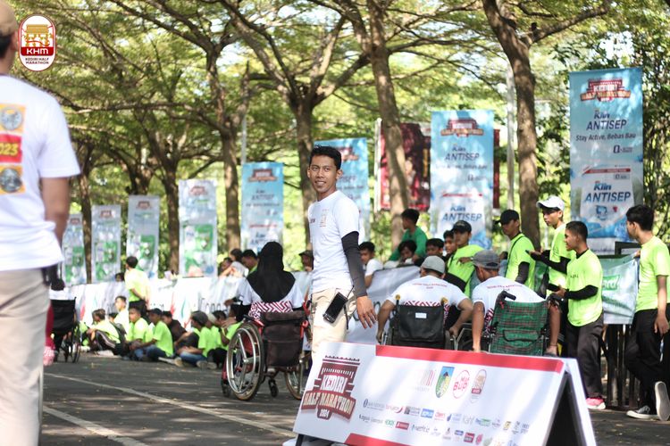 Race photo from Kediri Half Marathon 2024