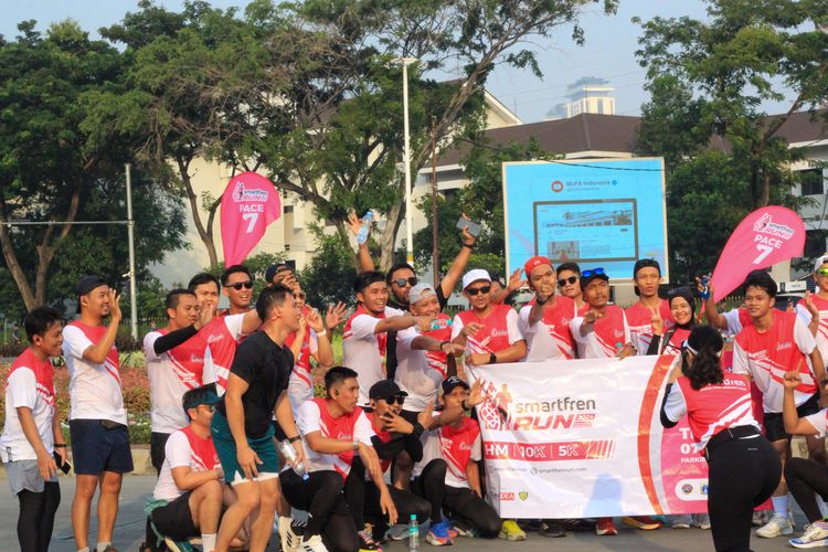 Race photo from Smartfren Run 2024 Vibes
