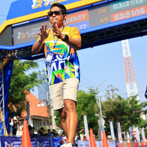 Race photo from SURABAYA ISOPLUS MARATHON 2026