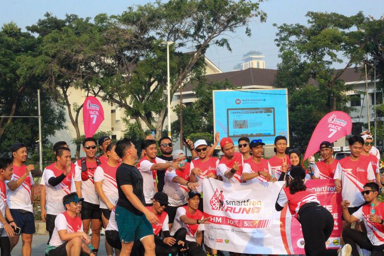 Race photo from Smartfren Run 2024 Vibes